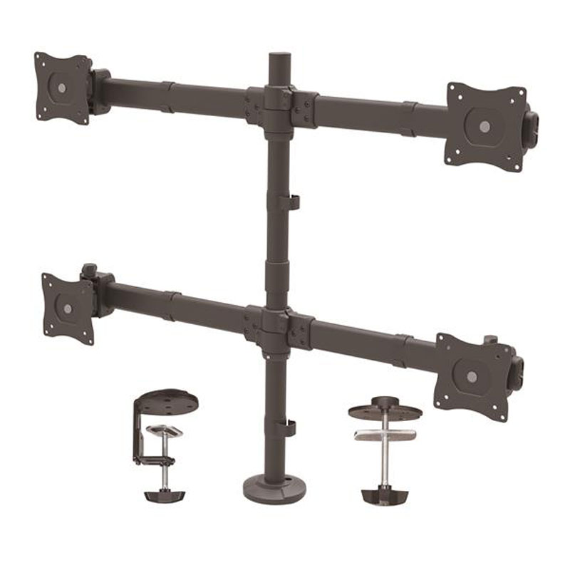 STARTECH Support de bureau pour 4 moniteurs LCD de 13