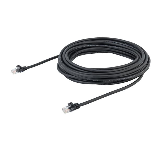 STARTECH 10M BLACK CAT5E CABLE