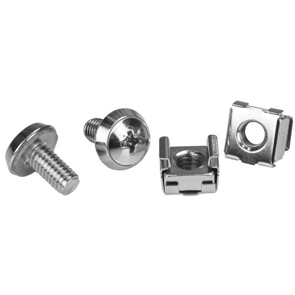 STARTECH StarTech.com Vis M6 et écrous cages M6 pour rack serveur