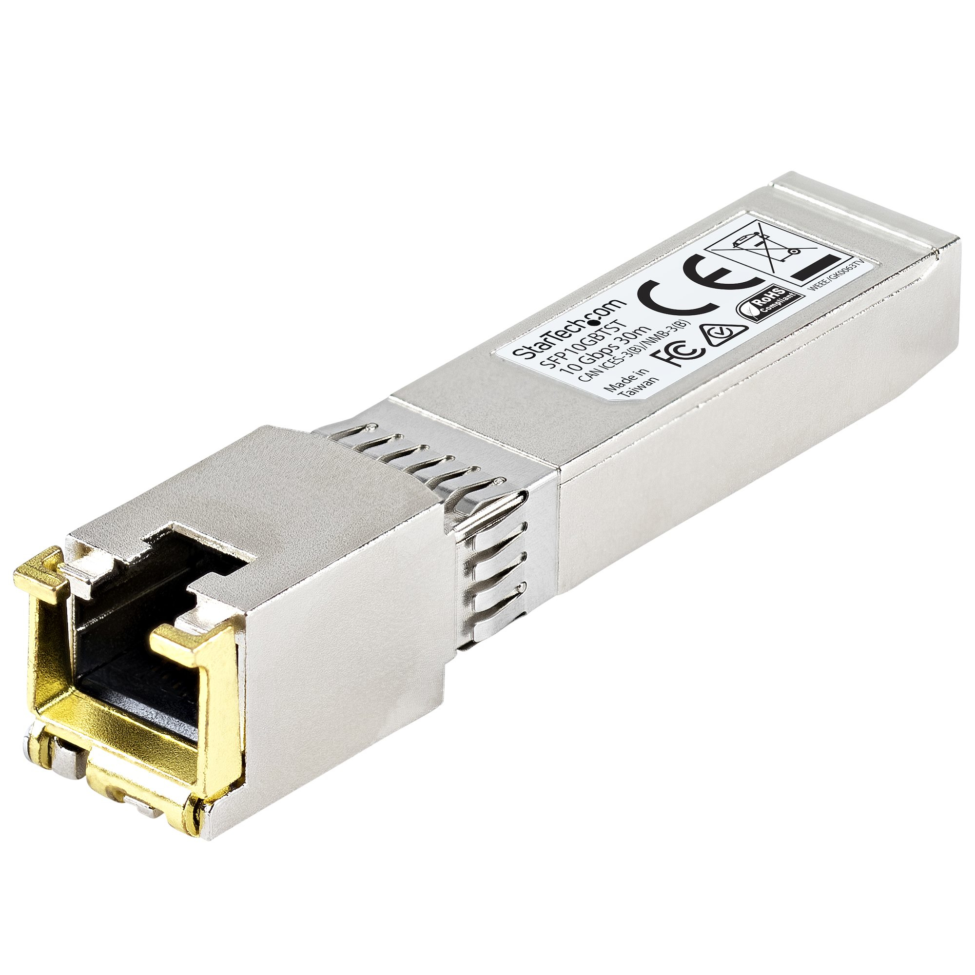 STARTECH StarTech.com SFP+ 10 Gigabit RJ45 cuivre 10GBase-T