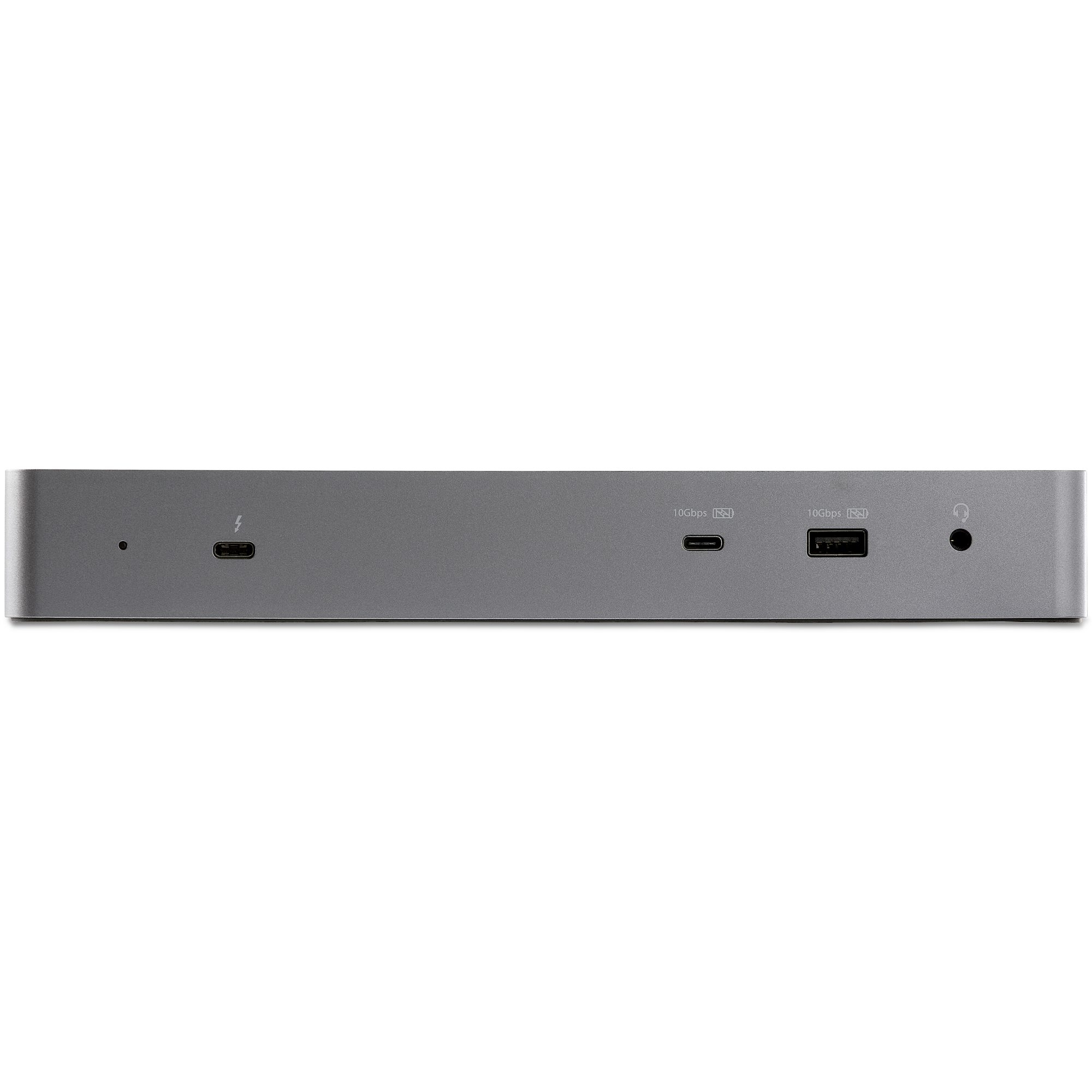 STARTECH Station d'accueil Thunderbolt 3 double affichage 4K 60 Hz pour PC portable USB-C
