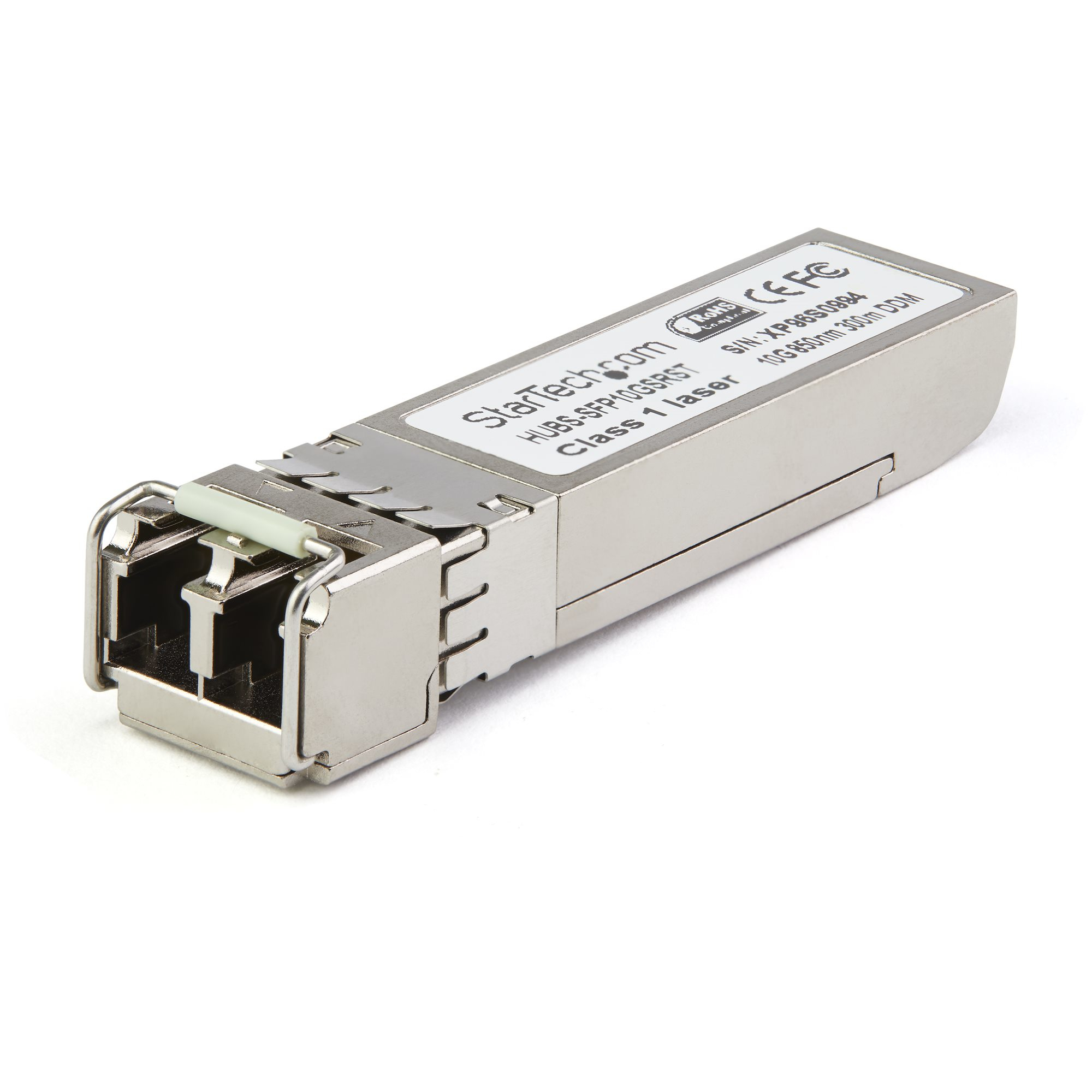 DELL Le SFP10GSREMST est un module de transceiver SFP+ fibre optique compatible Dell EMC SFP-10G-SR qui a été conçu, programmé et testé pour fonctionner avec des commutateurs et des routeurs de marque Dell EMC. Il vous assure une connectivité de 10 GbE pa
