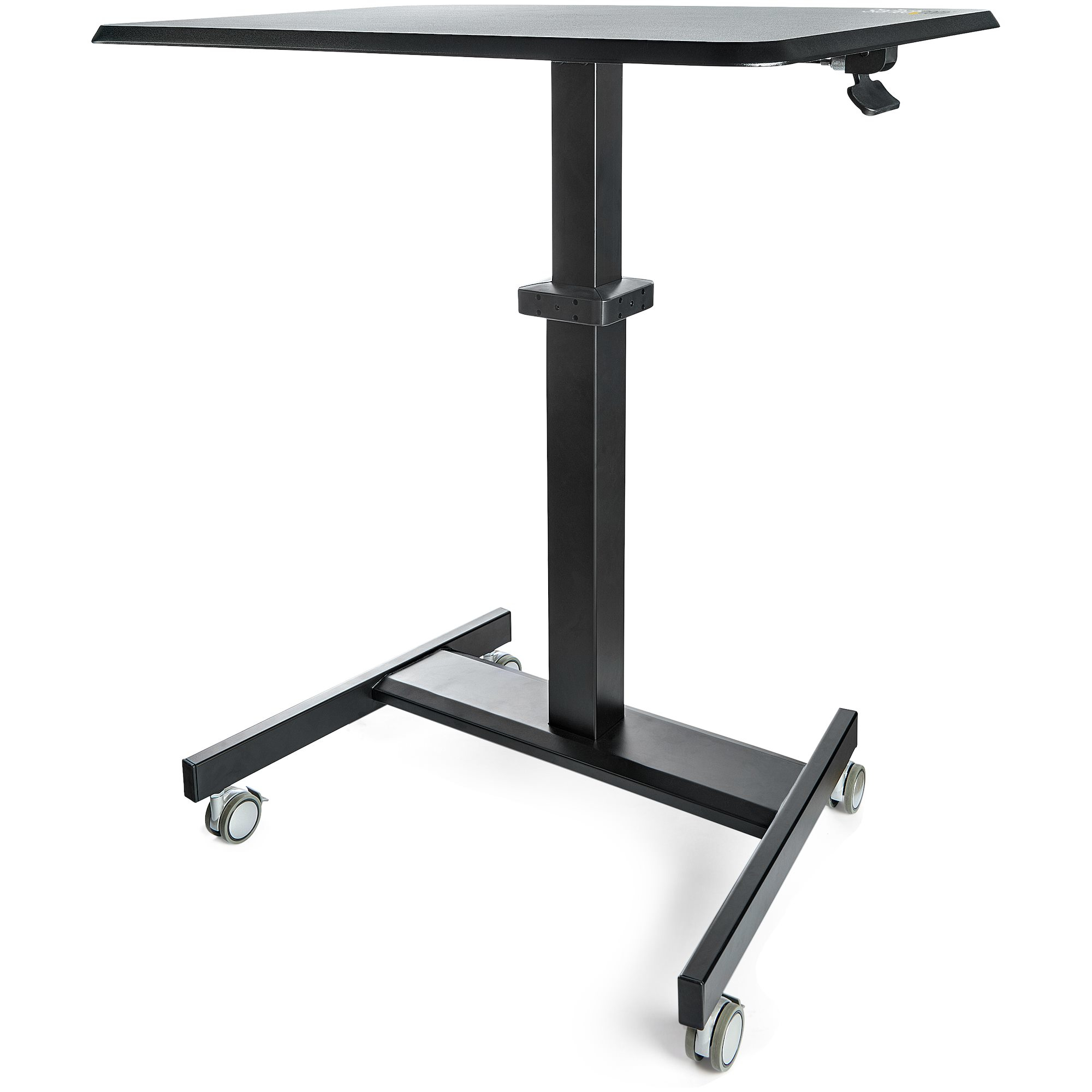 STARTECH Encouragez la collaboration et les salles de classe interactives avec ce bureau mobile assis-debout de StarTech.com.Ces tables ordinateur réglables permettent aux utilisateurs de créer une configuration qui répond à leurs besoins en passant facil