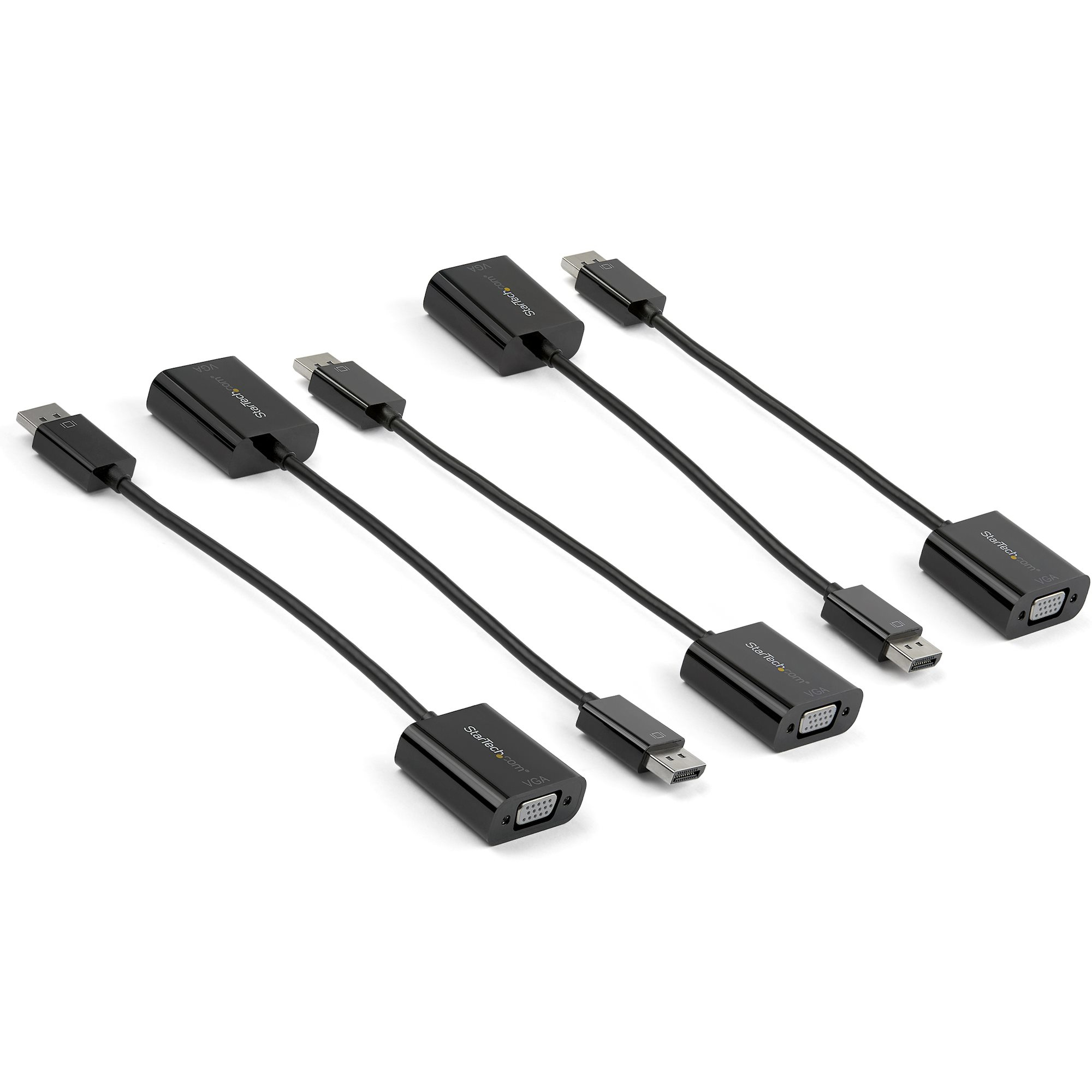 STARTECH Ce lot de 5adaptateurs DisplayPort vers VGAvous permet de connecter votreordinateur équipé d''un portDisplayPortà unmoniteur ouà un vidéoprojecteur VGA et est disponible par lot pour plus d''efficacité.Optimisation de l''efficacitéConçu pour faci