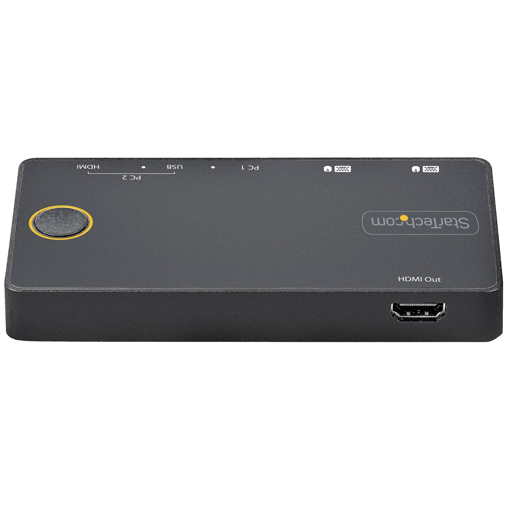 STARTECH 2 Port USB-A+HDMI/USB-C KVM Switch 4K