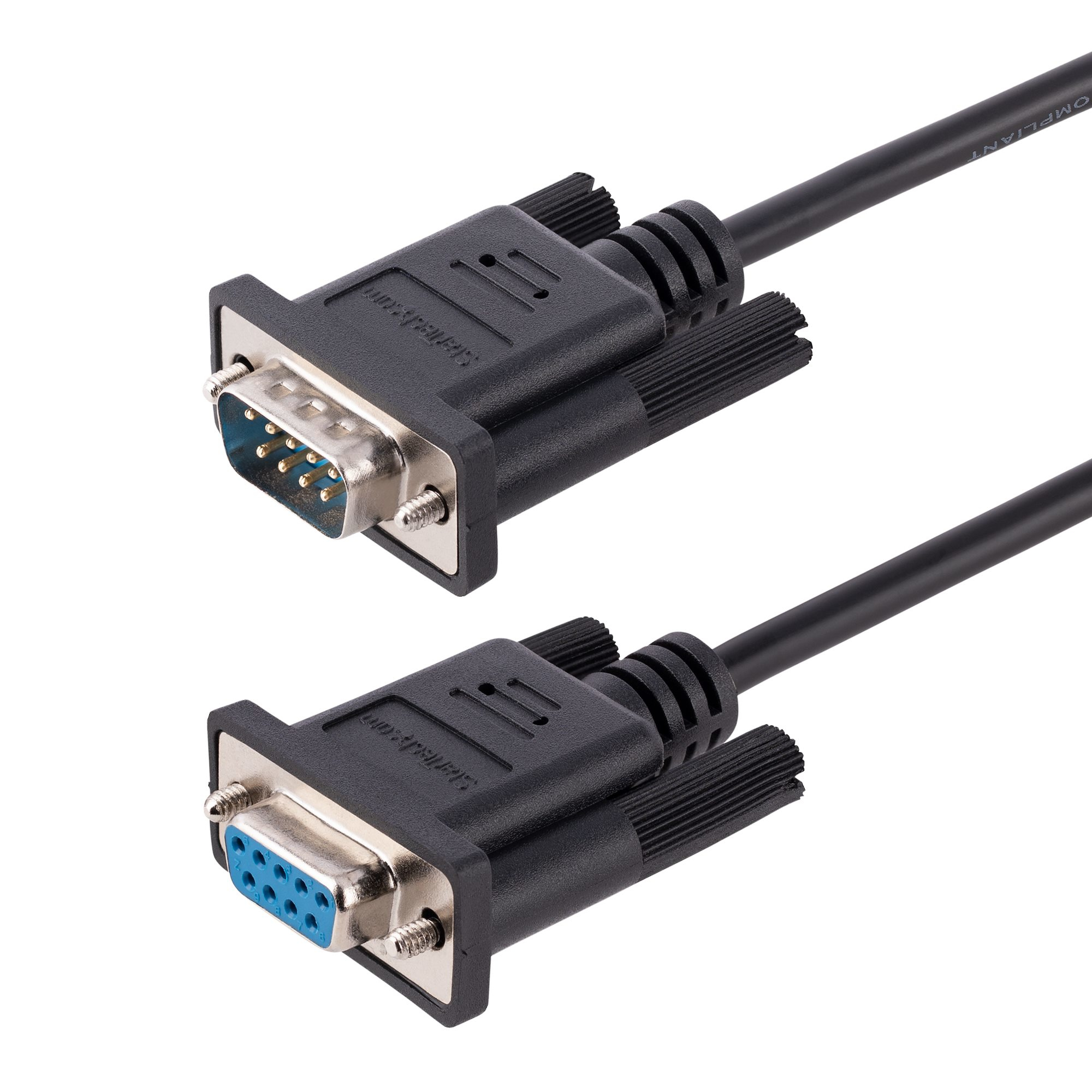 STARTECH StarTech.com Câble Série RS232 Null Modem 3m, Cordon Série DB9 M/F Croisé