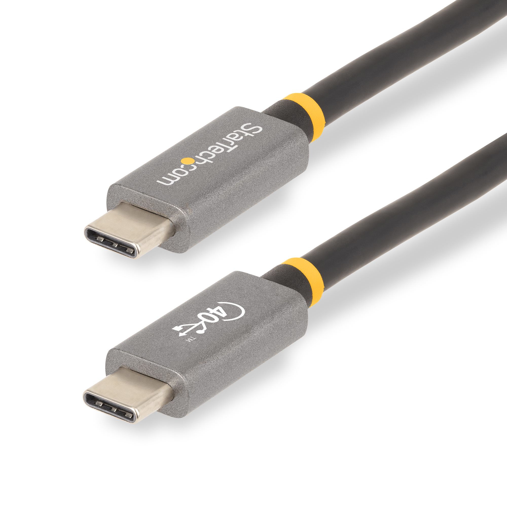 STARTECH StarTech.com Câble USB4 de 1m, Câble USB-C Certifié par l'USB-IF, 40 Gbps
