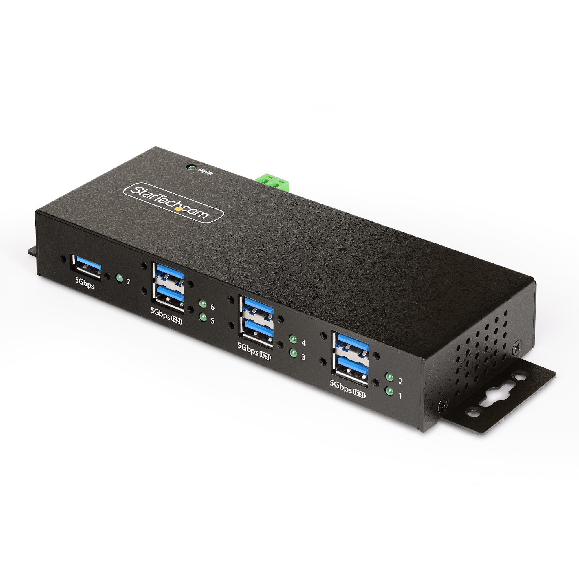 STARTECH StarTech.com Hub USB 3.0 7 Ports avec 7x USB-A, Boîtier en Métal, 5Gbps