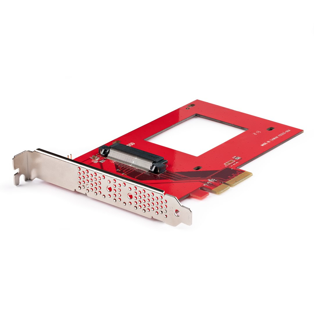 STARTECH StarTech.com U.3 to PCIe Adapter Card, PCIe 4.0 x4 Adapter For 2.5