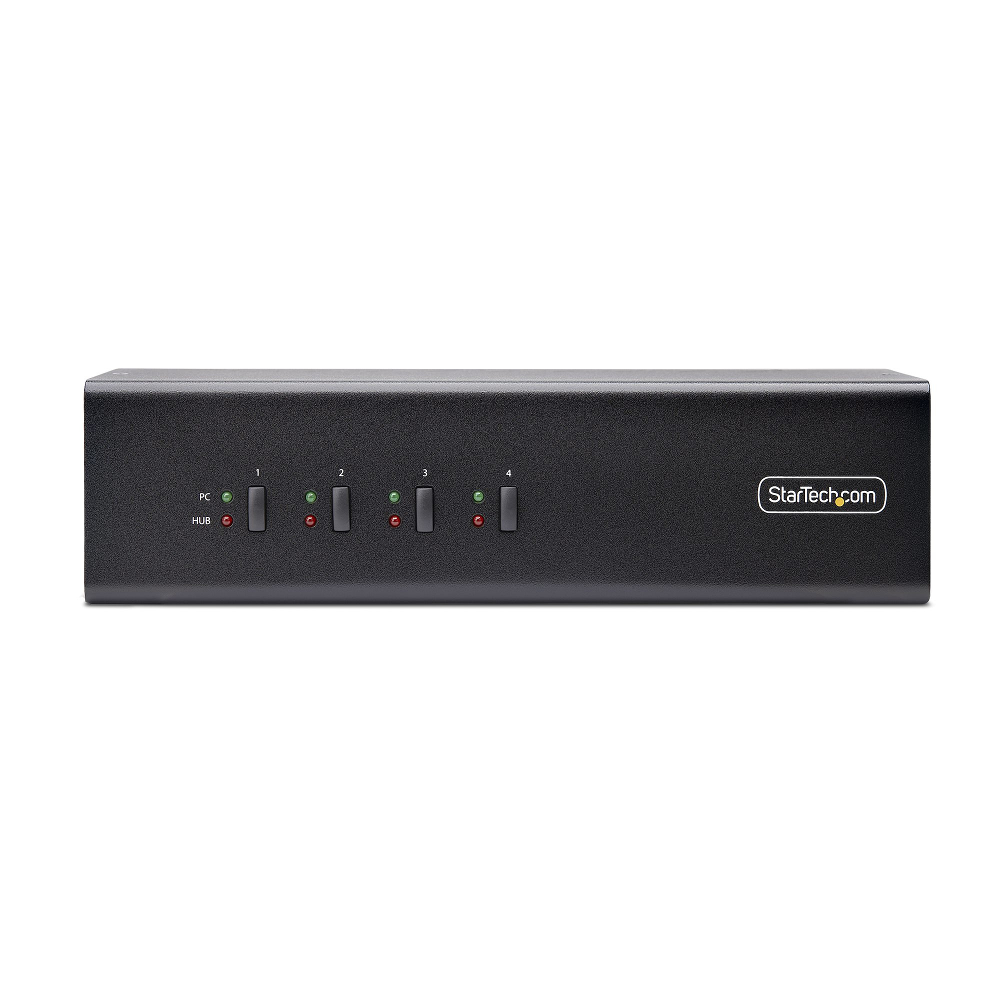 STARTECH 4-Port Dual-Monitor DisplayPort KVM Switch