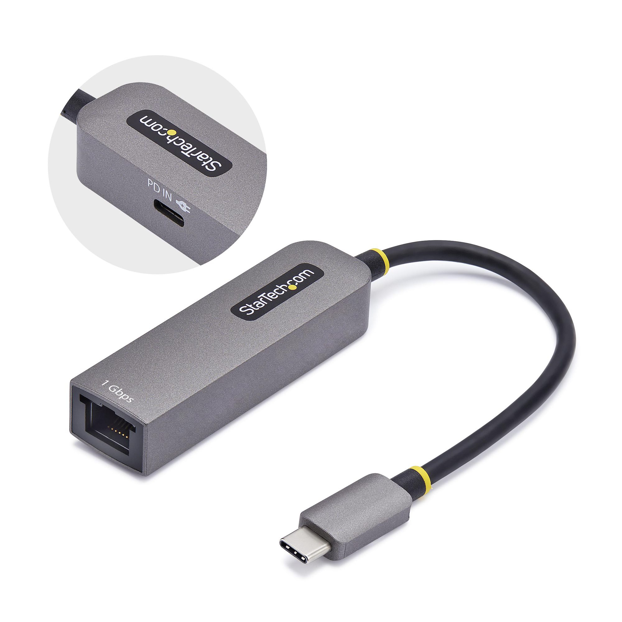 STARTECH StarTech.com USB-C to Ethernet Adapter, NIC, 1Gbps