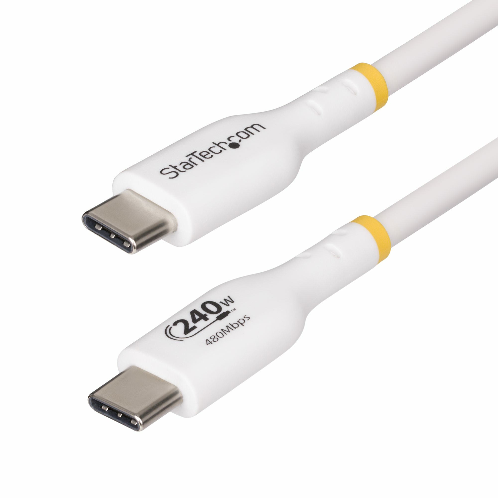 STARTECH StarTech.com Câble de Recharge USB-C de 3m, Cordon USB-C Certifié USB-IF