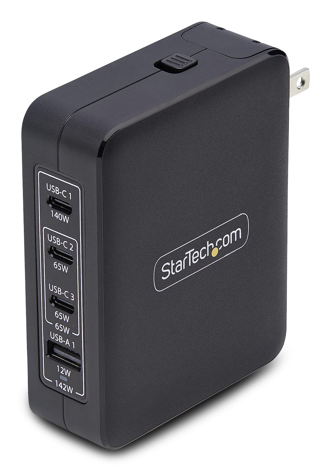 STARTECH StarTech.com 140W USB-C Wall Charger, USB-C/USB-A, PD GaN Power Adapter