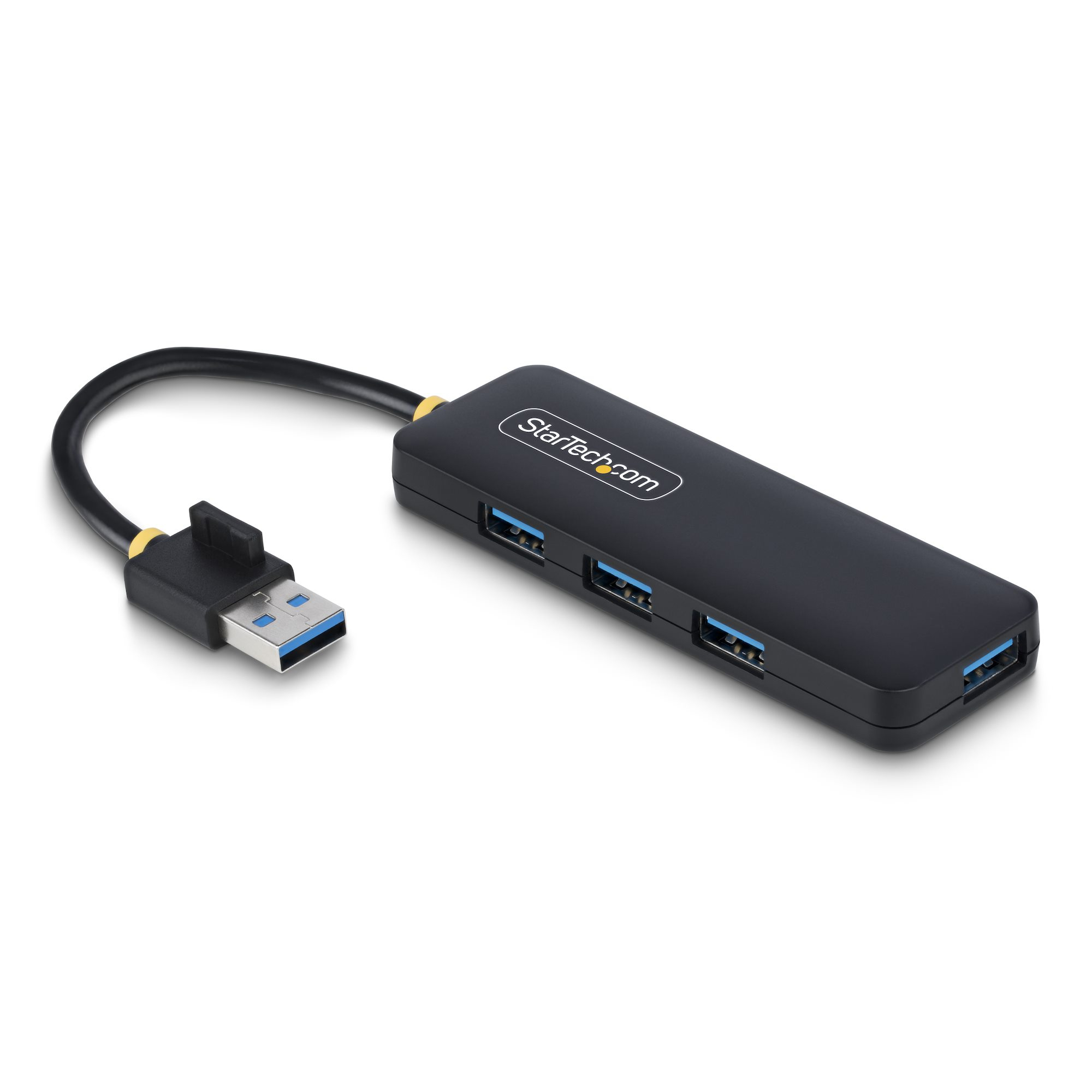 STARTECH StarTech.com 4-Port USB-A Hub, 5Gbps, Bus Powered, Small Travel Mini Hub