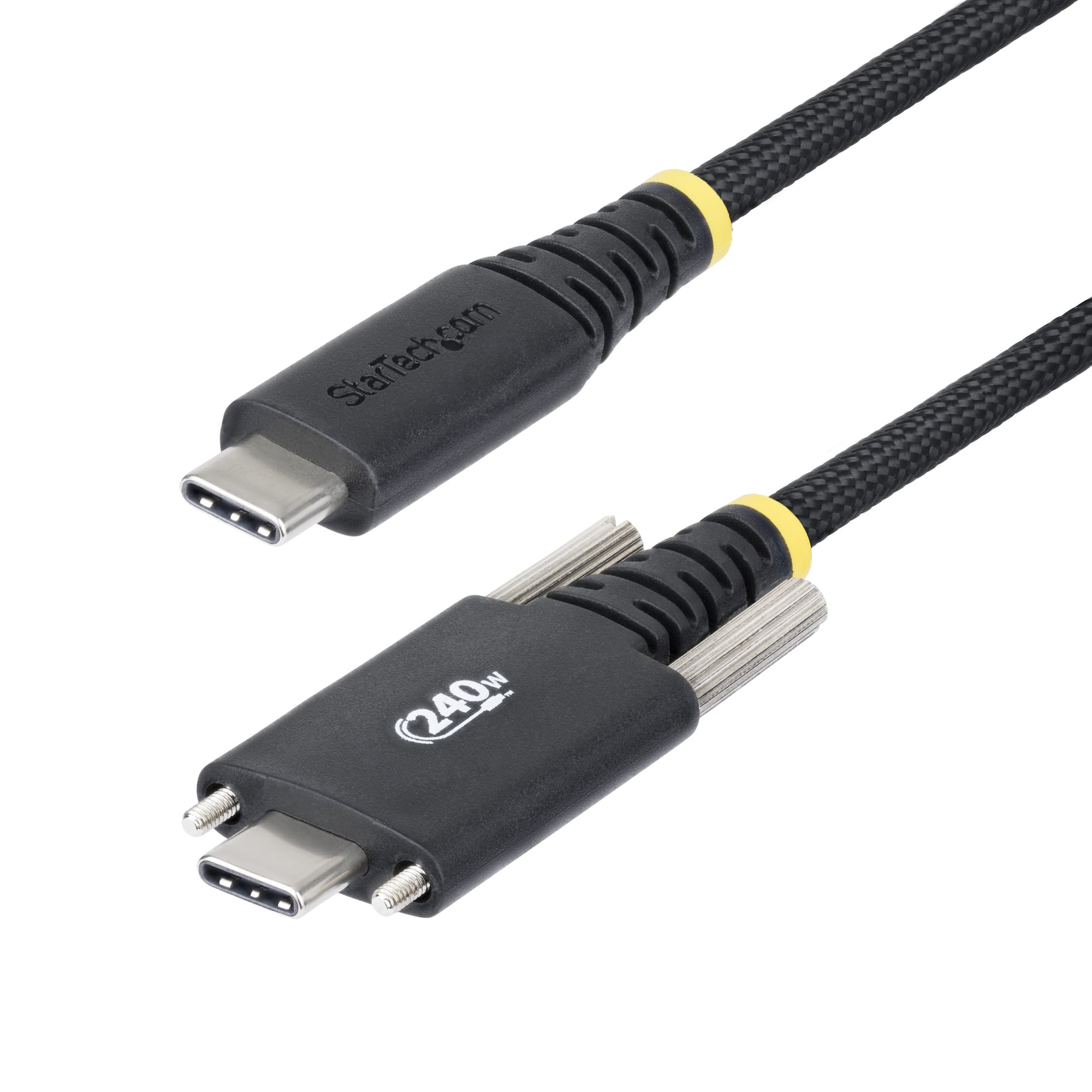 STARTECH StarTech.com 6.6ft (2m) USB-C Charging Cable, 240W, Silicone Jacket