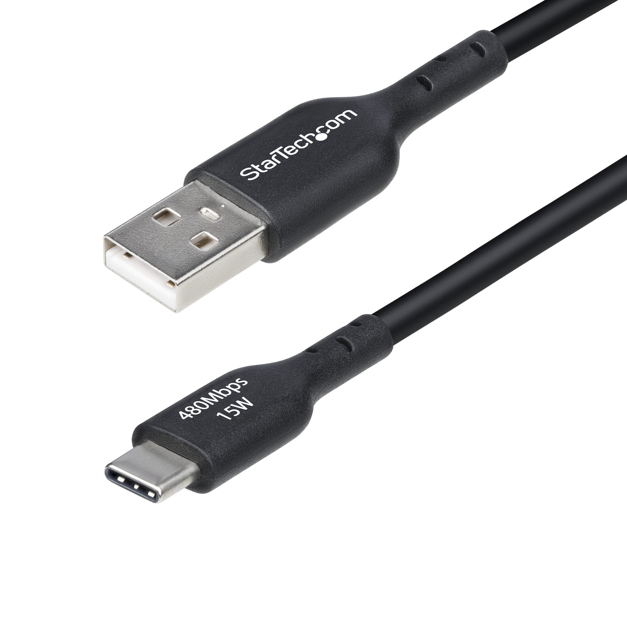 STARTECH StarTech.com 3m (9.8ft) USB-A to USB-C Charging Cable, Charger Cord, M/M