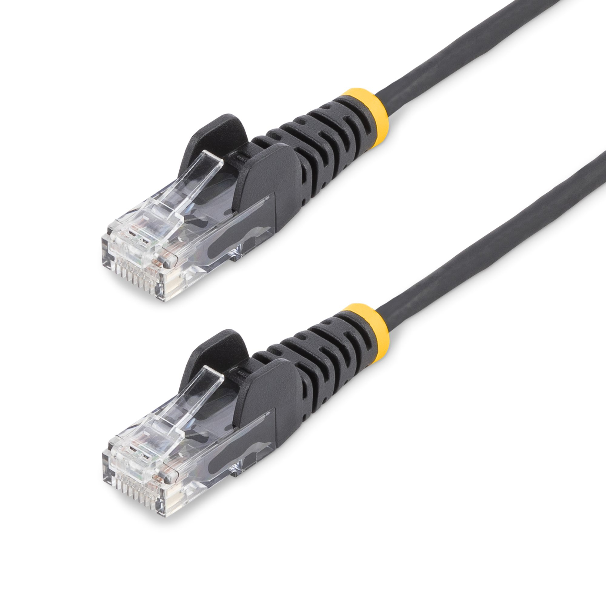 STARTECH 15m Black Slim CAT6 Ethernet Cable