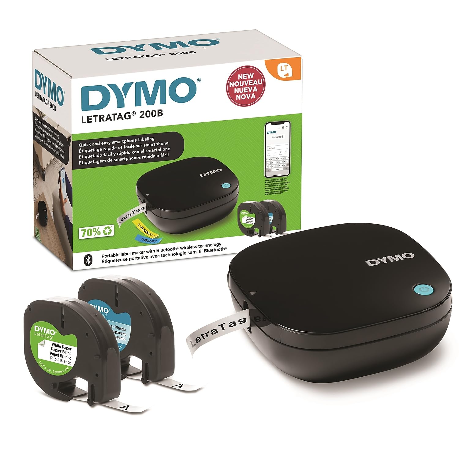 DYMO DY LT 200B Printer +2 Bundle Global