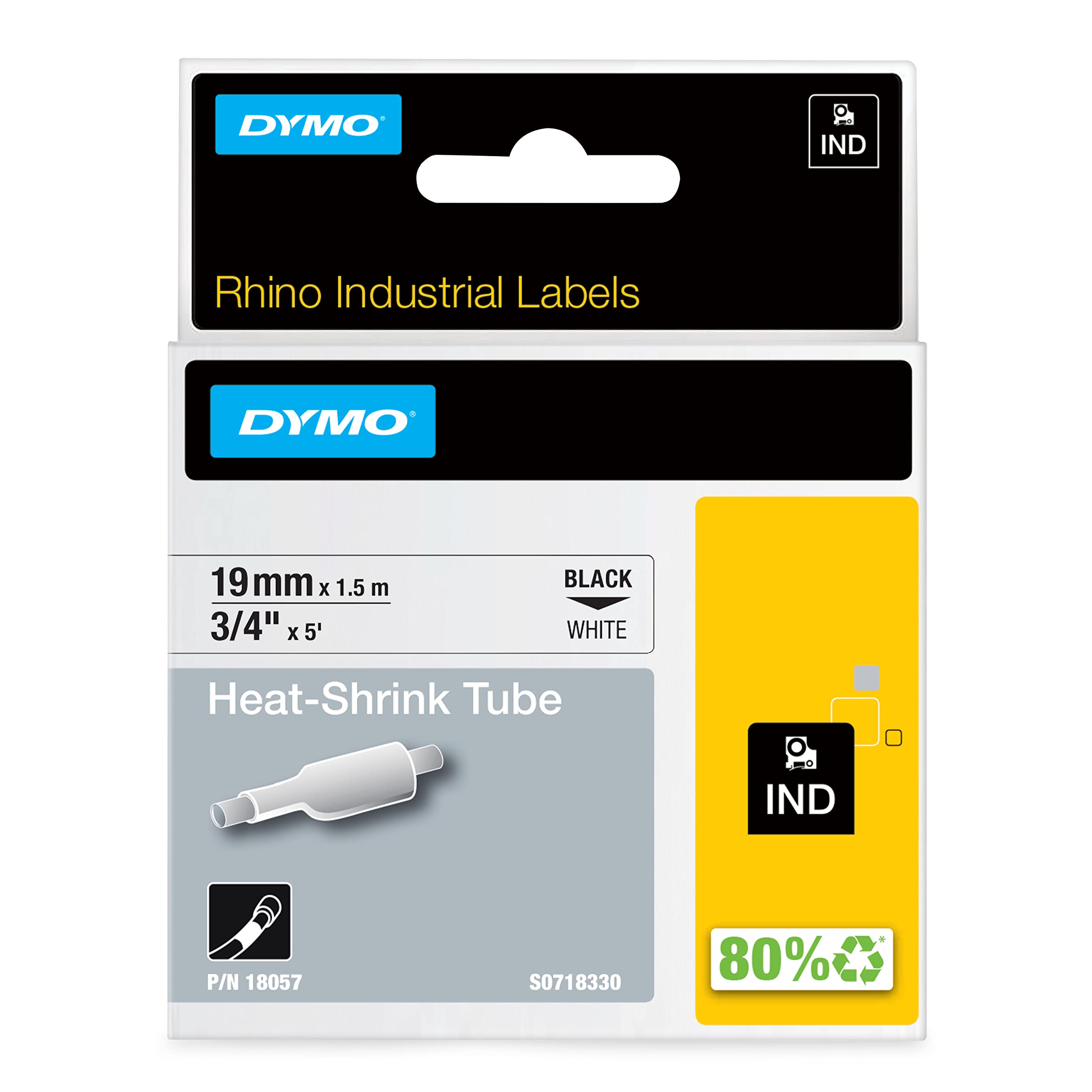 DYMO Rhino IND ORIGINAL Heißschrumpfschlauch 19mm x 1
