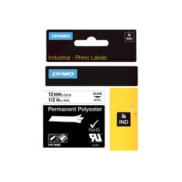 DYMO Rhino IND ORIGINAL Schriftband Polyester 12mm x 5