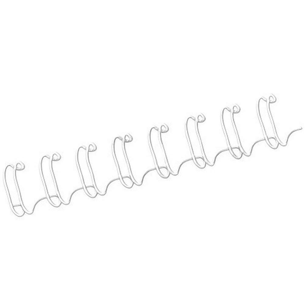 Fellowes rel metall 34 boucles 8mm blanc