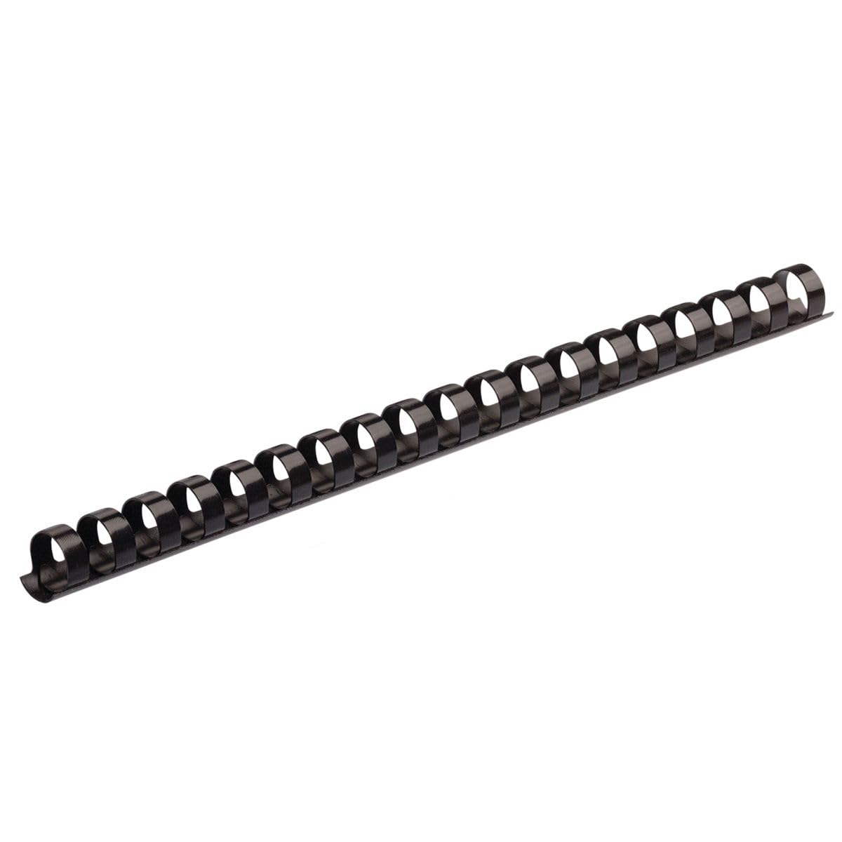 Fellowes ANNEAUX PLASTIQUES 10 MM NOIR X 25