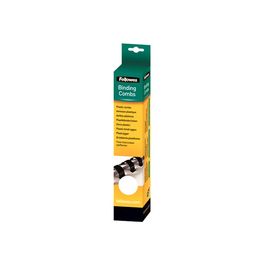 Fellowes anneaux plastiques 14mm blanc x 25pk