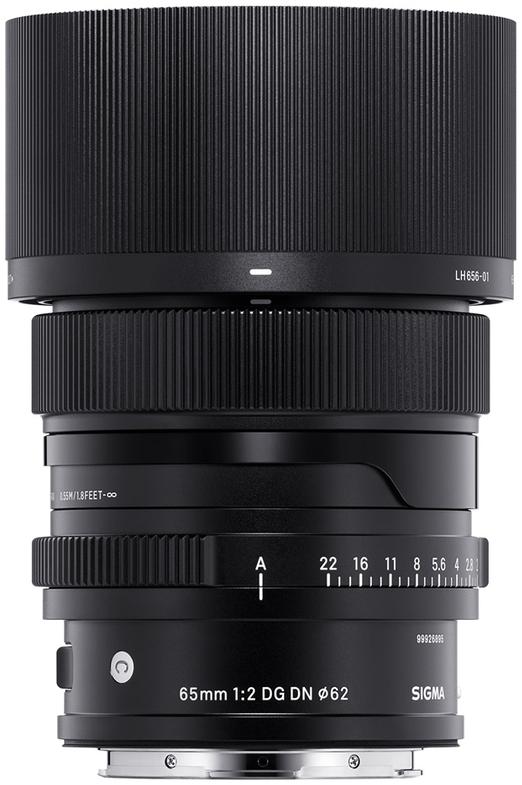Sigma Hybride 65mm f/2 DG DN Contemporary Noir pour Sony E