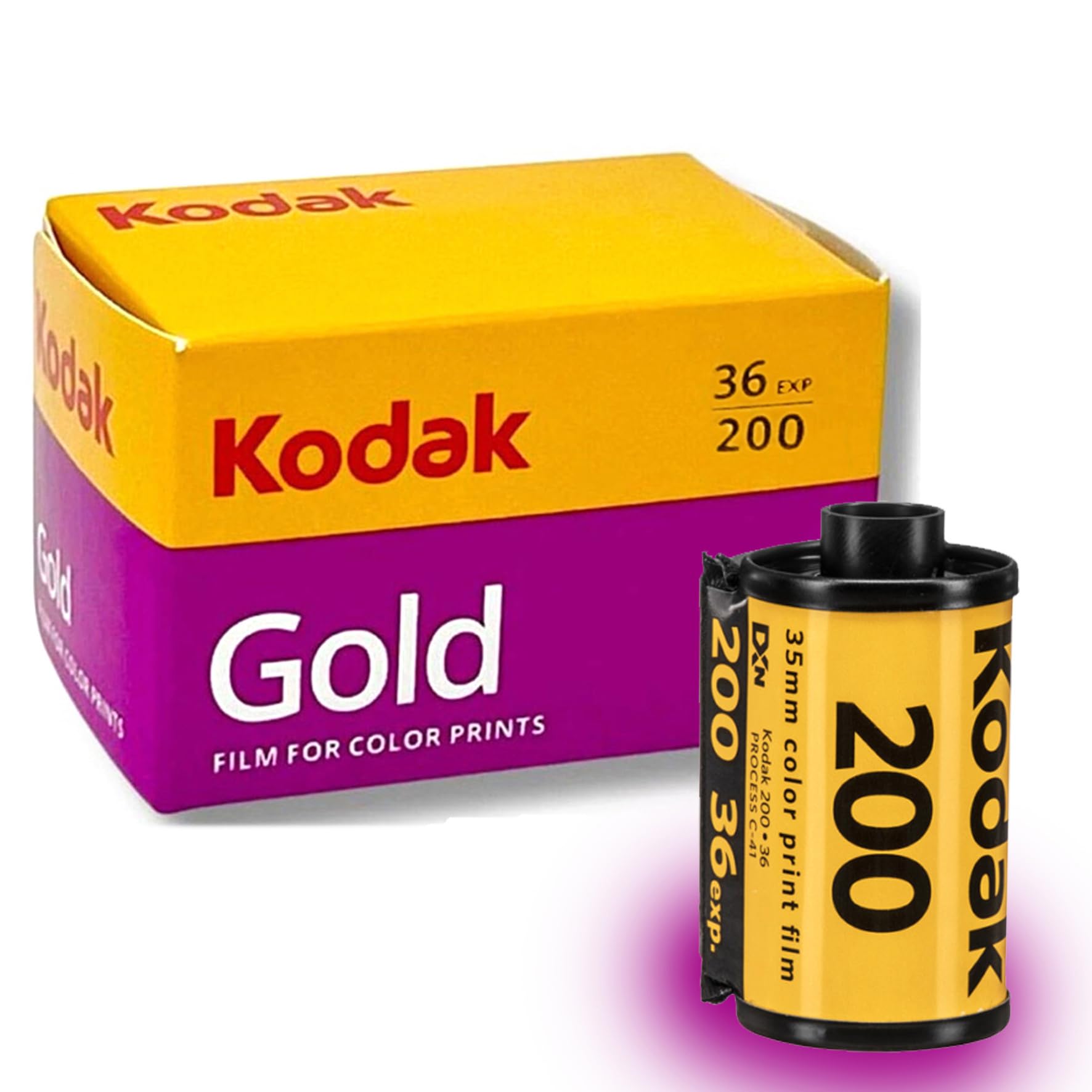 KODAK GOLD 200iso 24x36 36 POSES