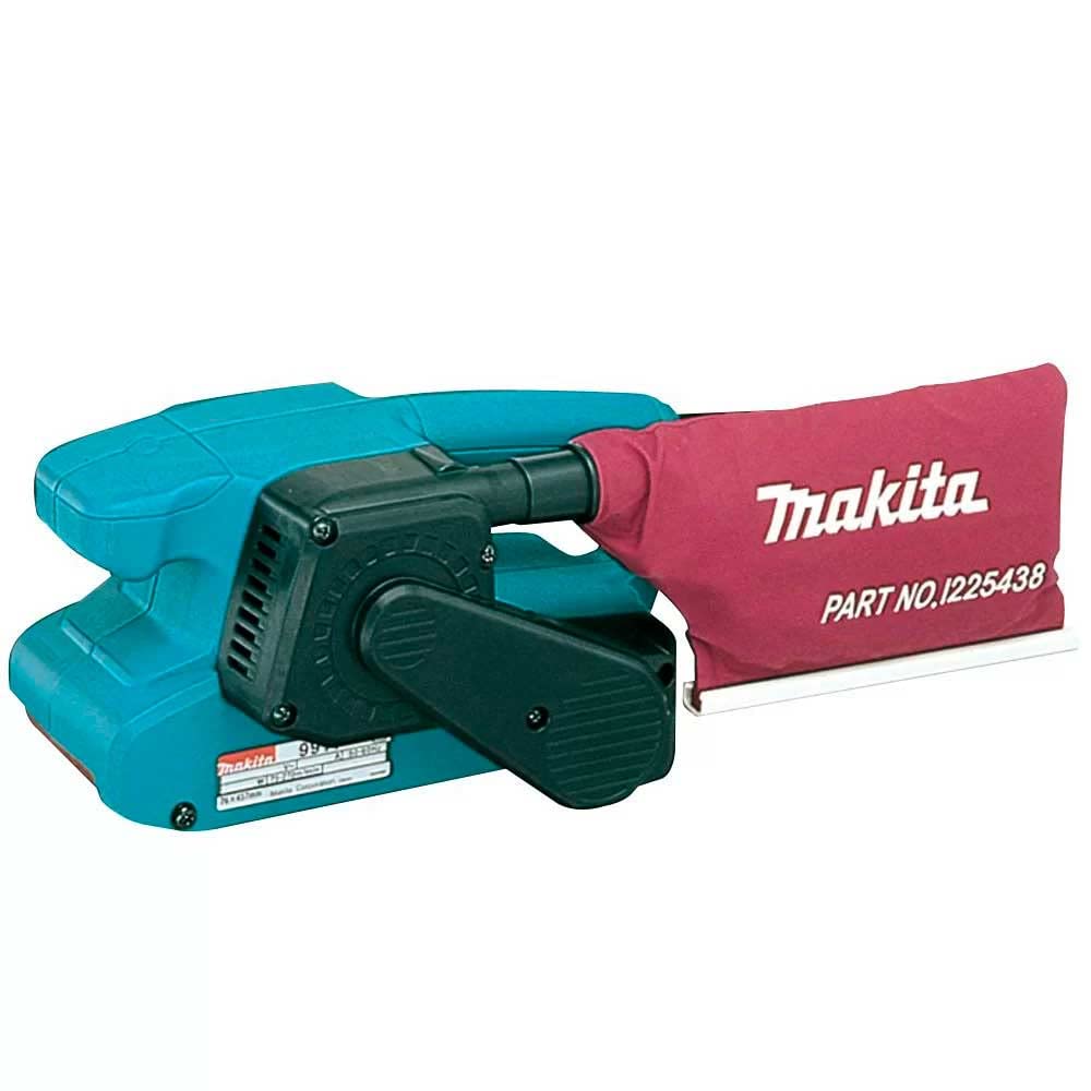 Makita ponceuse electrique à bande makita 76X457 sans batterie 230.0 V 650 avec fil