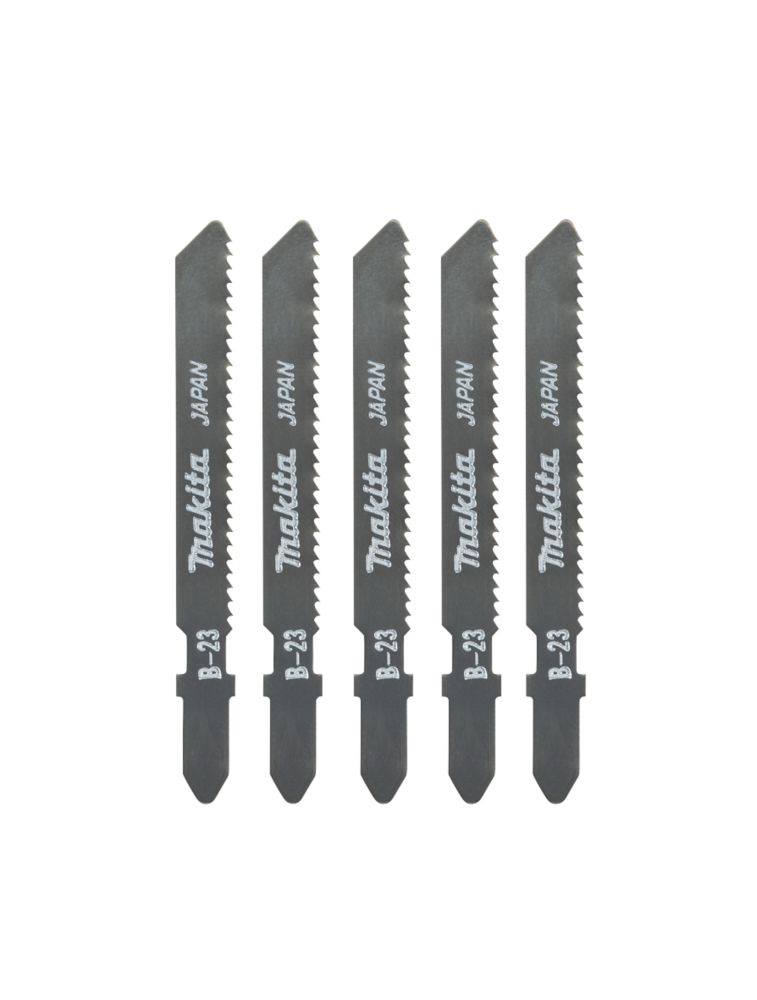 Makita Lot de 5 lames pour scie sauteuse 50mm, A-85743 B23