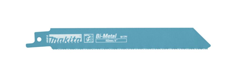 Makita Lot de 5 lames pour scie sabre métal 152mm