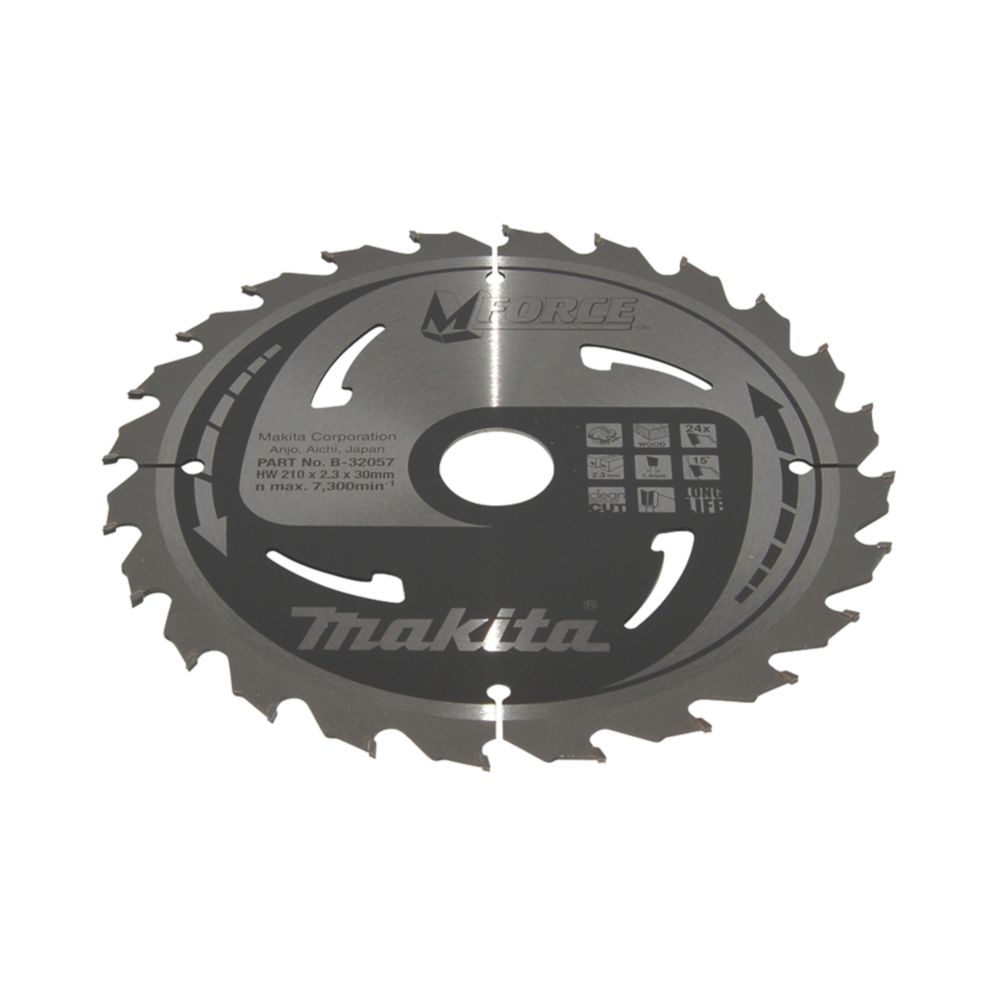 Makita Lame de scie circulaire bois 210 x 30mm 24 dents
