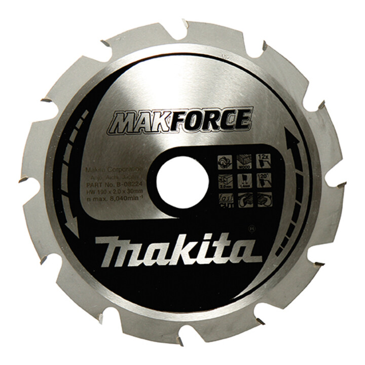 Makita Lame de scie MAKFORCE 165x30x24Z