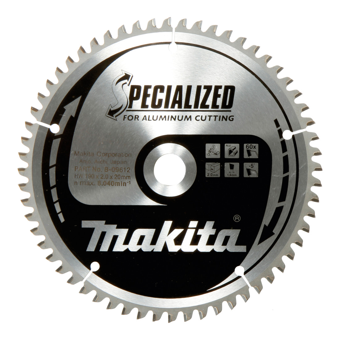 Makita Scie SPÉCIALISÉE.260x30x80Z (B-33386)