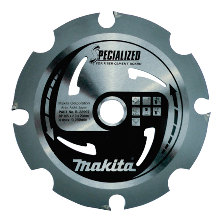 Makita Lame de scie SPECIALIZED 165 x 20 x 4Z (B-33685)