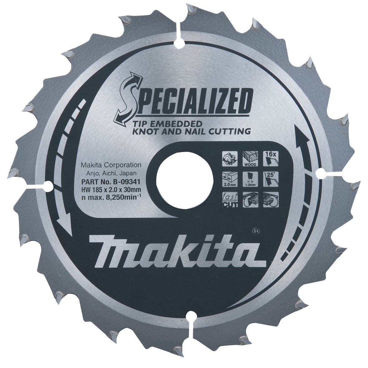 Makita Scie spécialisée 190x20x24x24Z (B-42363)