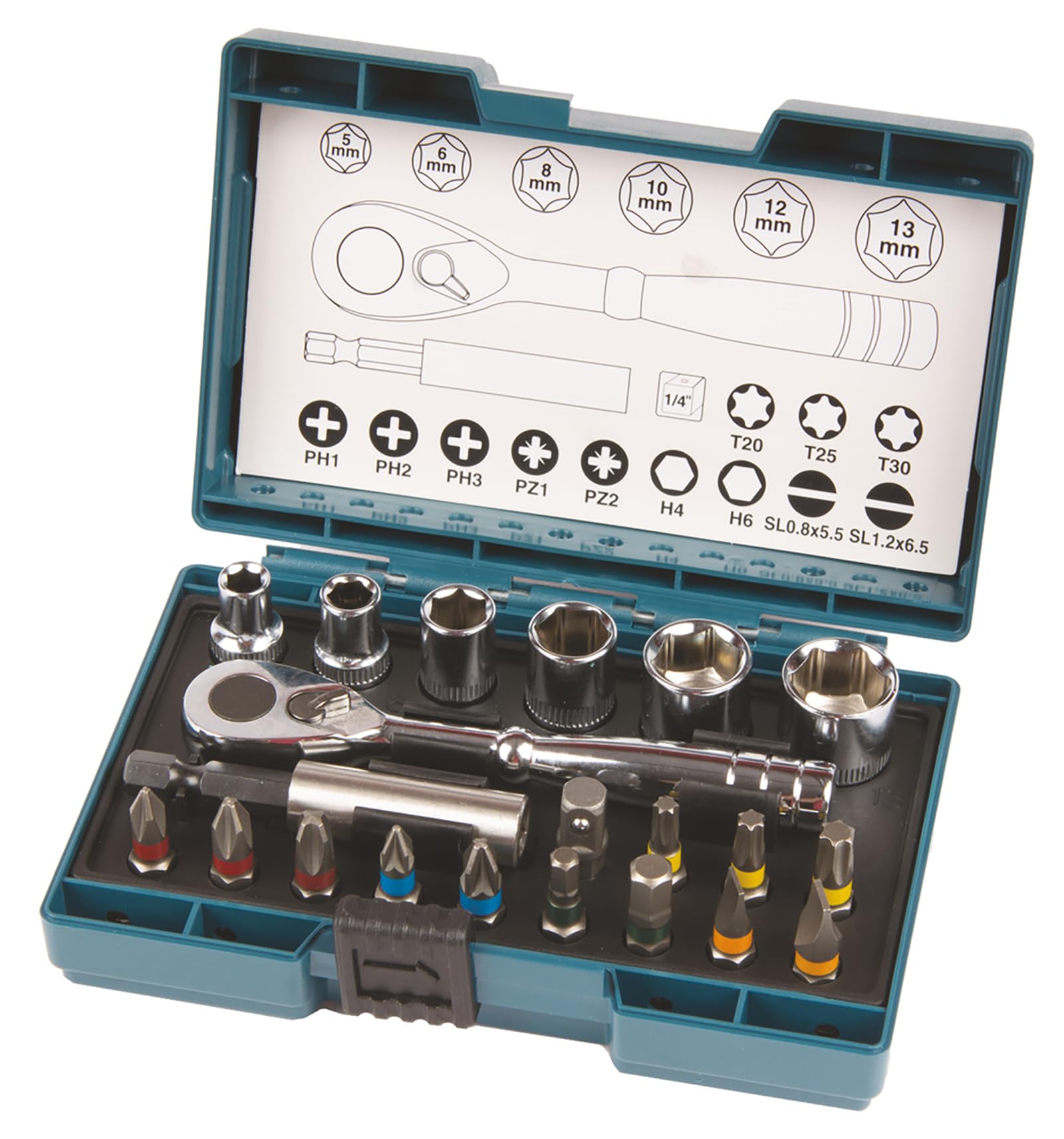 Makita Ratschen- et Bit-Satz