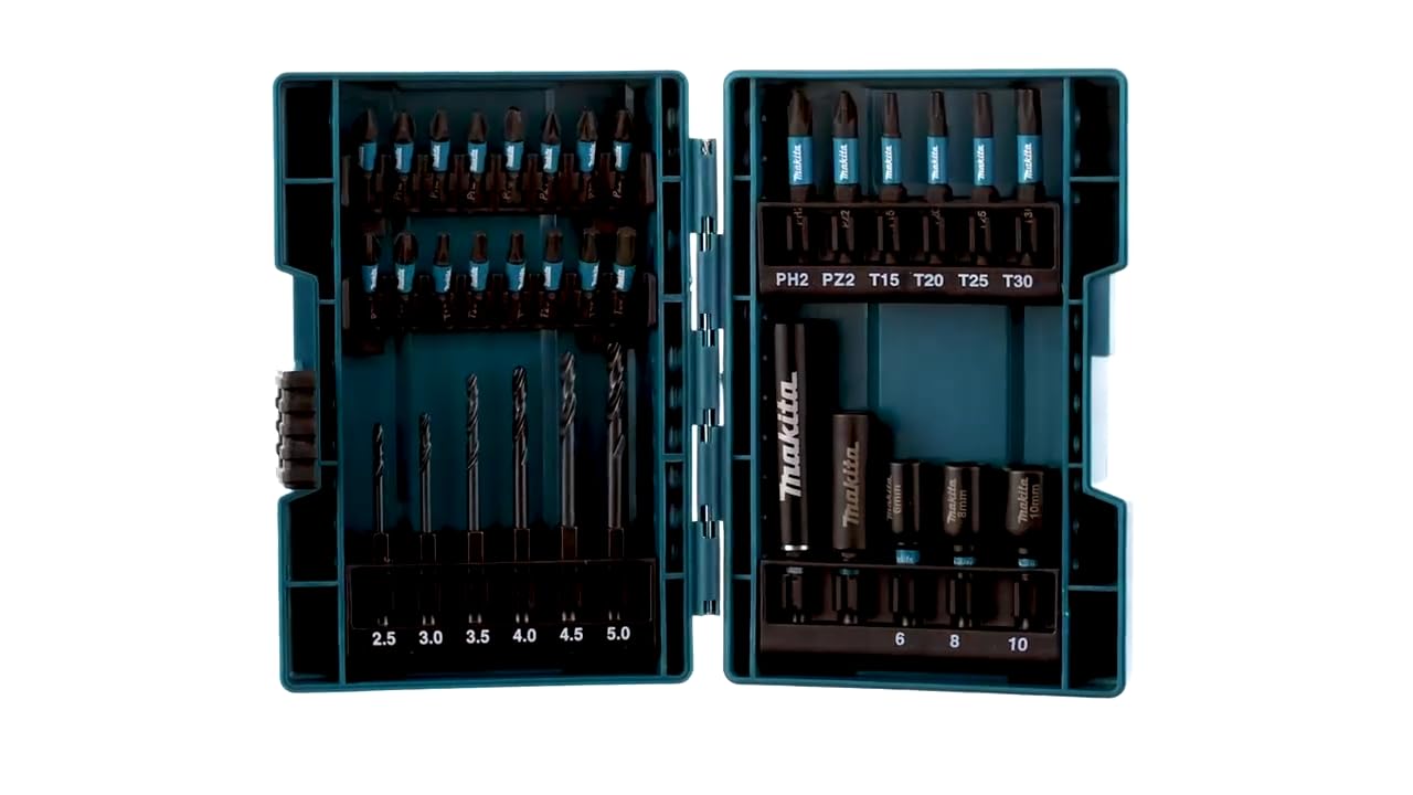 Makita Bohrer- & Bit-Satz IMPACT BLACK B-66896