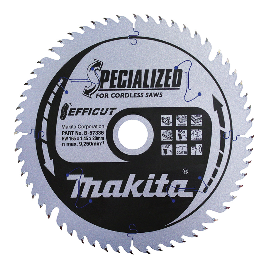 Makita Lame de scie EFFICUT 190x30x45Z