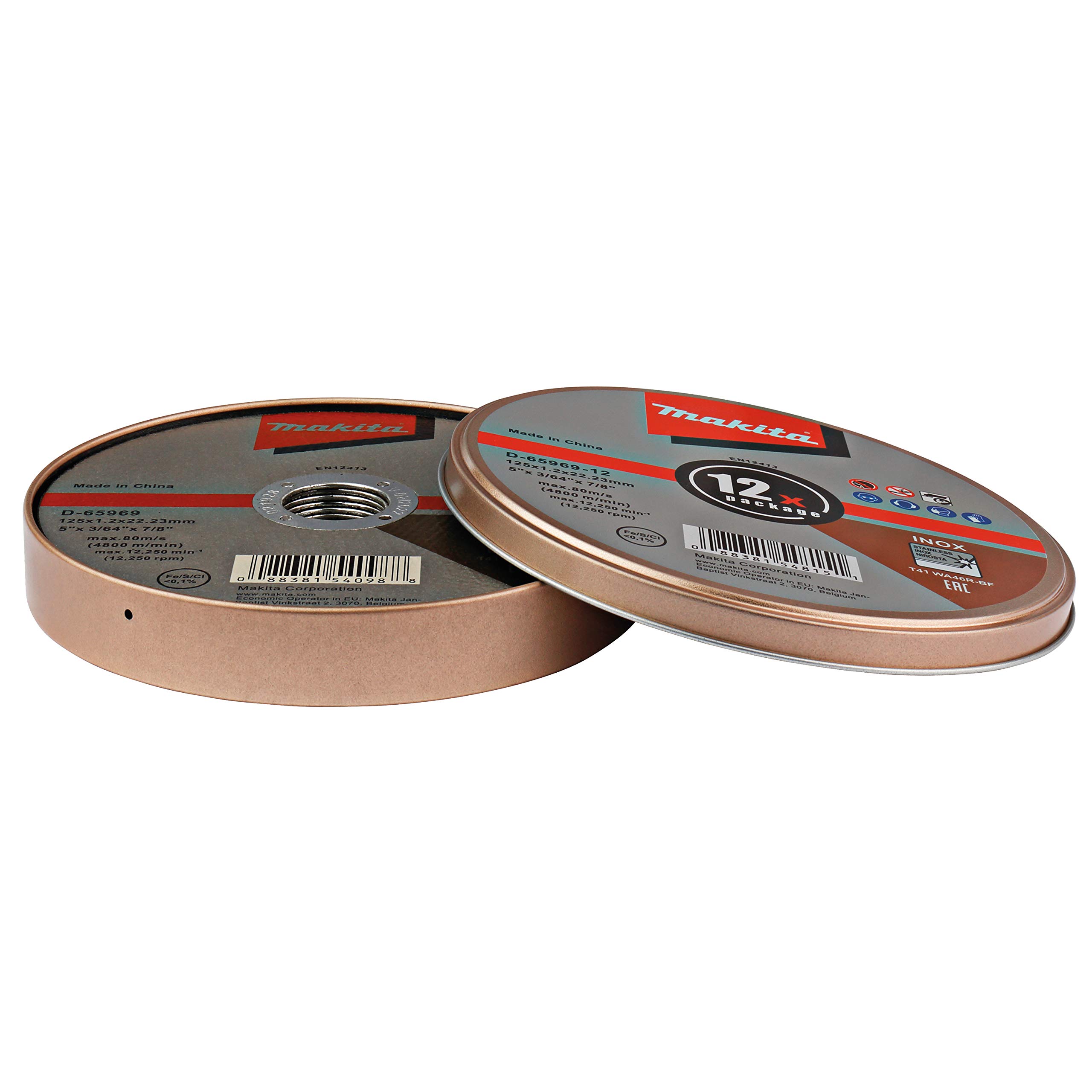 Makita Disques à tronçonner inox