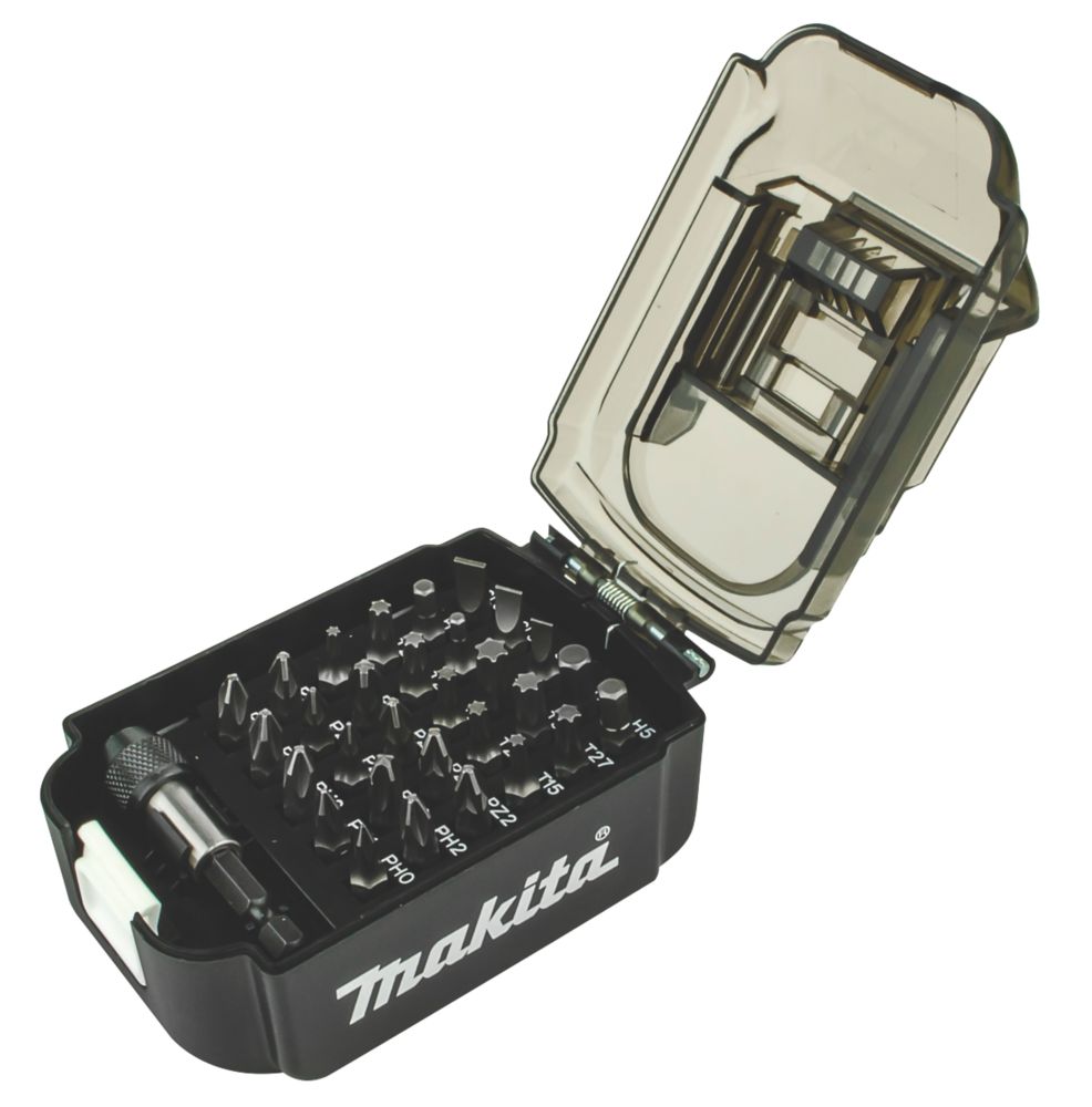 Makita Jeu de 31 embouts de vissage mixtes à tige hexagonale 1/4
