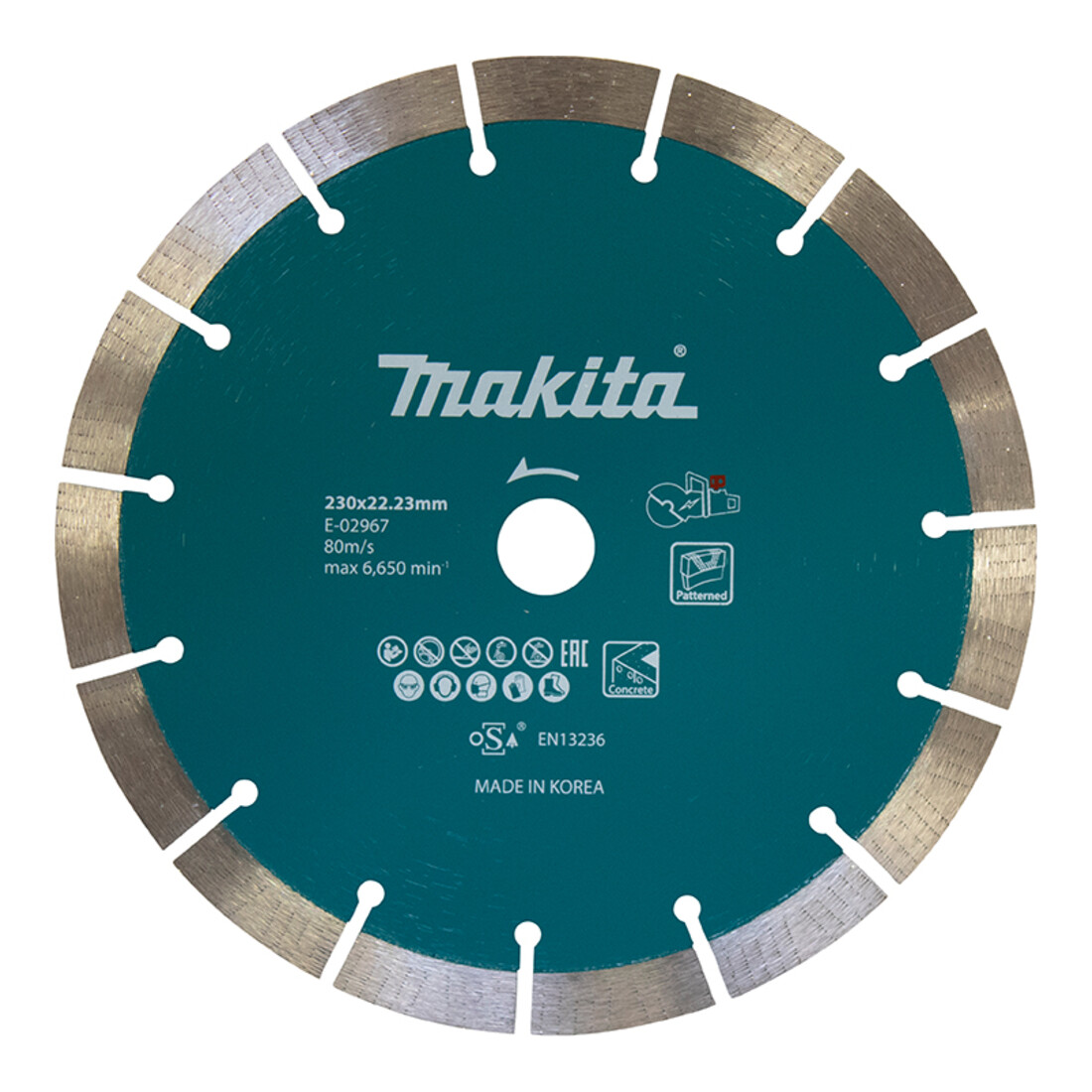 Makita disque diamant 230mm béton