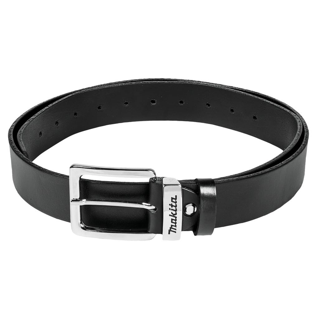 Makita Ceinture en cuir noir Taille L E-05365