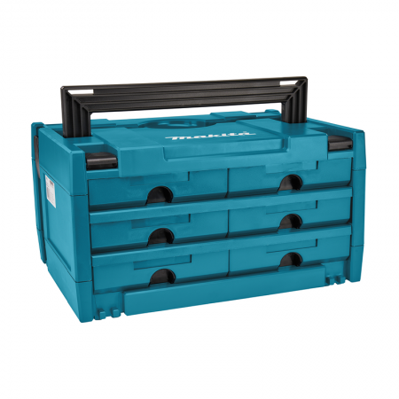 Makita Coffret de transport MAKSTOR 6 tiroirs