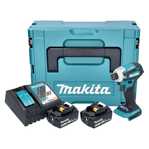 Makita visseuse DTD172RTJ makita avec batterie 18.0 V 5 Ah 1000 W