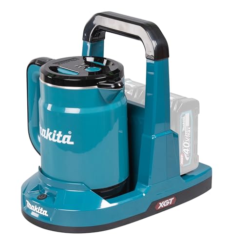 Makita Akku-Wasserkocher KT001GZ (blau/schwarz)