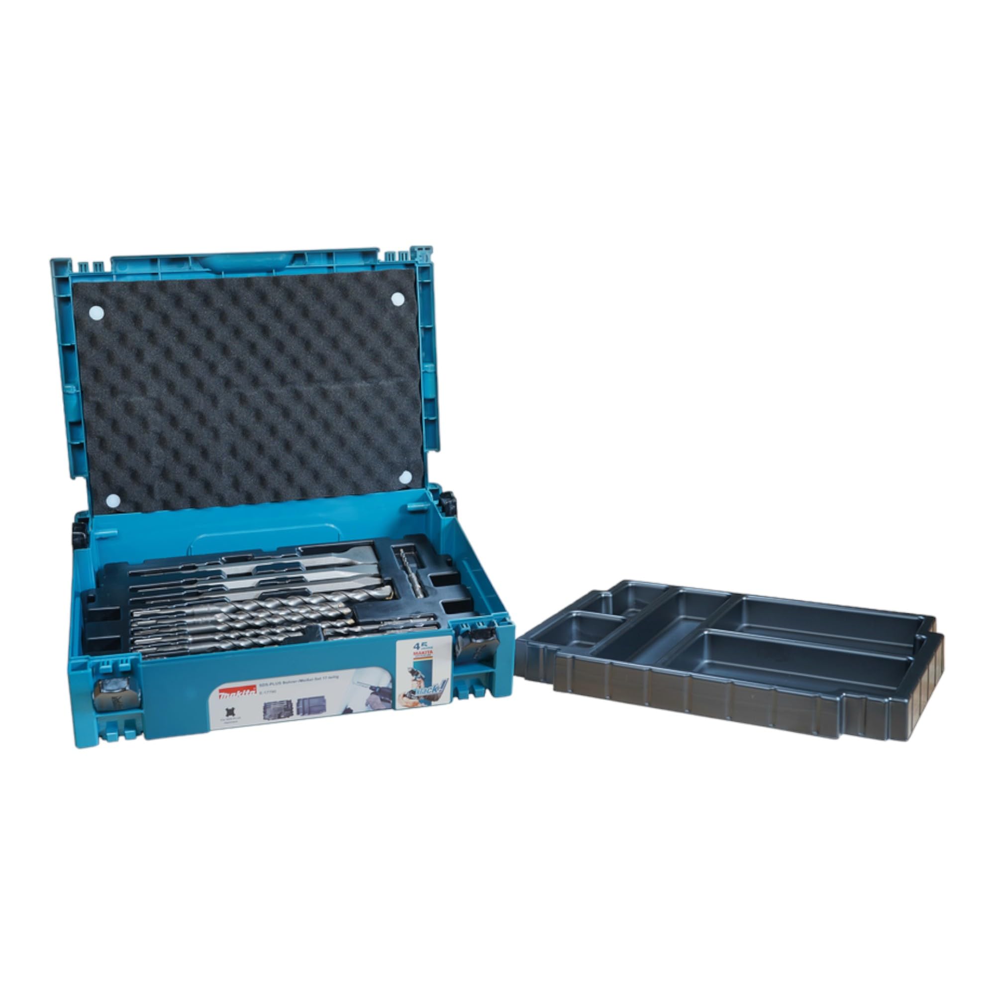 Makita Jeu de burins et forets SDS-PLUS en MAKPAC taille 1