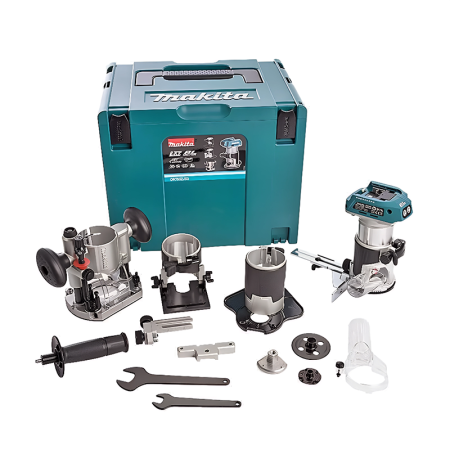 Makita Défonceuse-affleureuse 18V DRT50ZJX3