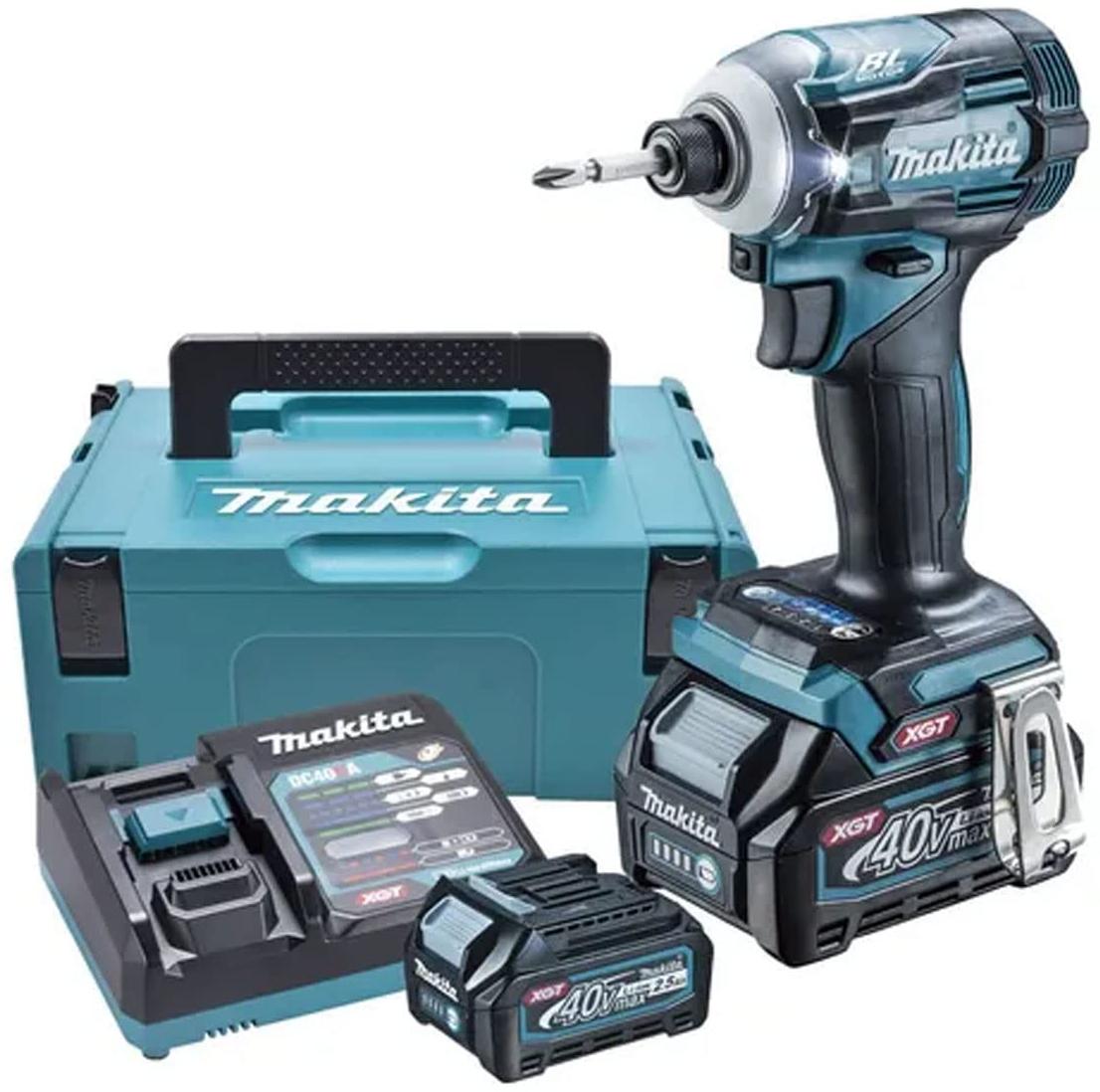 Makita Visseuse à chocs 40 V max Li-Ion 2,5 Ah XGT 220 Nm